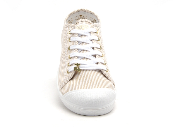 Le temps des cerises basses femme ltc basic 02 stripe or