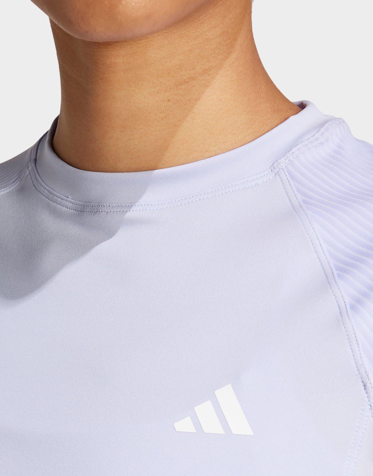 adidas T-shirt côtelé Hyperglam