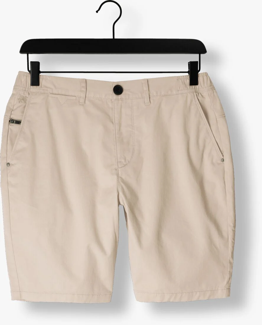 VANGUARD bruine vanguard korte broek chino shorts fine twill stretch