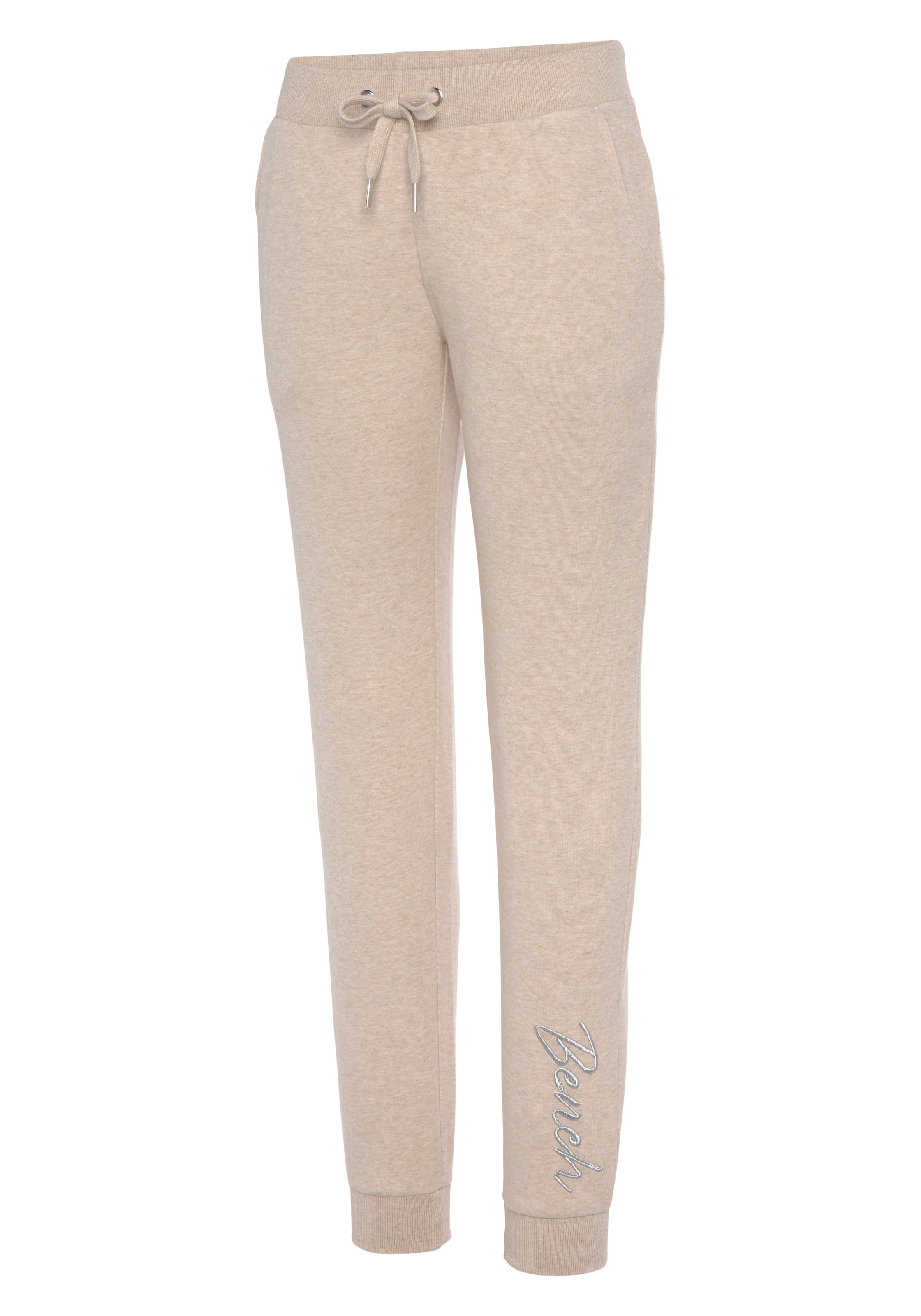 Bench. Loungewear Relaxhose  mit glänzender Logostickerei, Loungewear, Loungeanzug