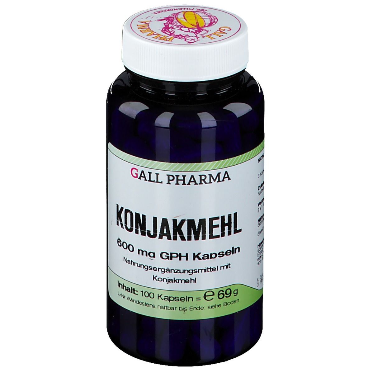 Hecht Konjakmehl 600 mg