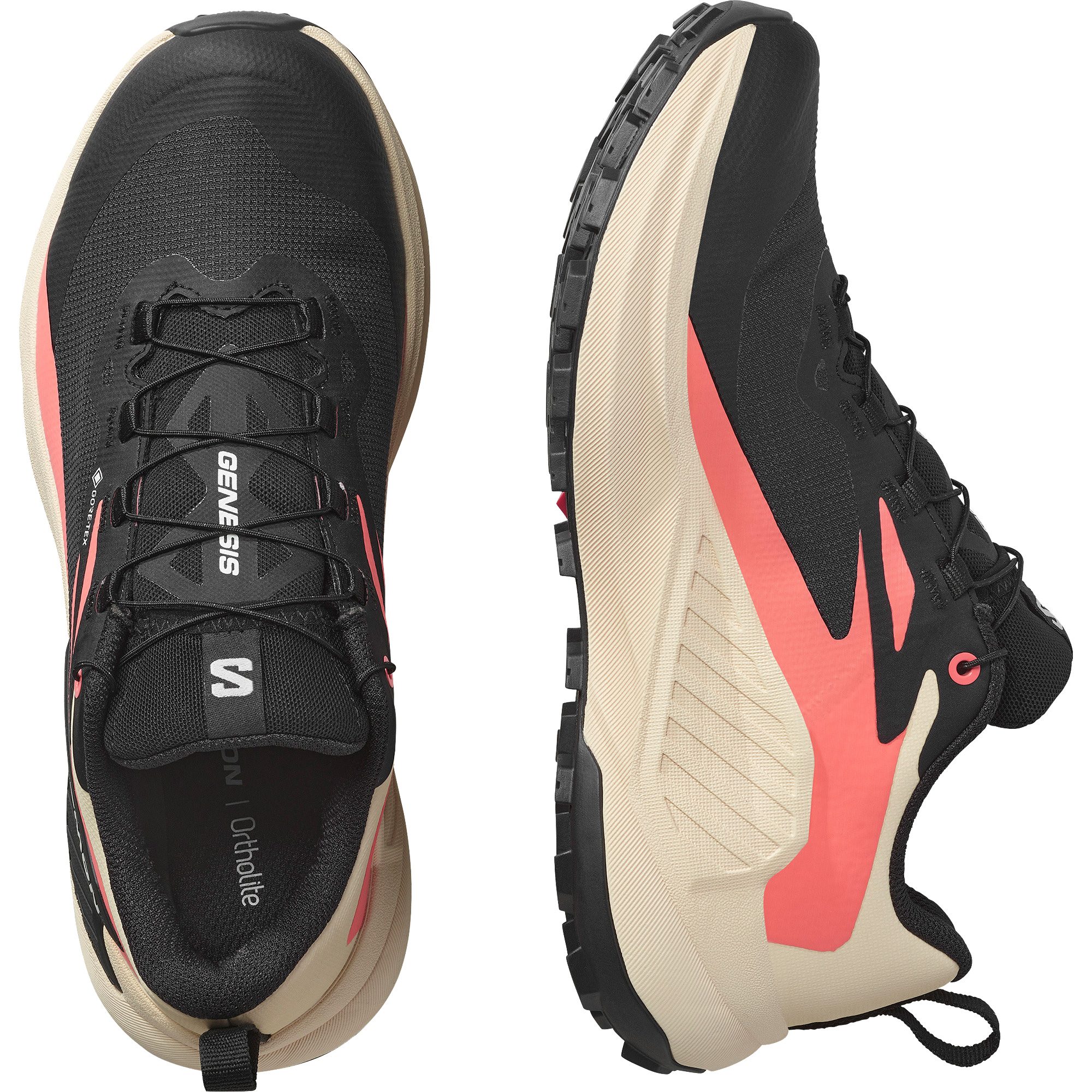 Salomon Genesis GORE-TEX® Trailrunningschuhe Damen schwarz