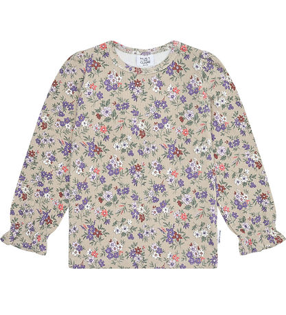 Hust and Claire Bluse - Rib - Alma - Zement