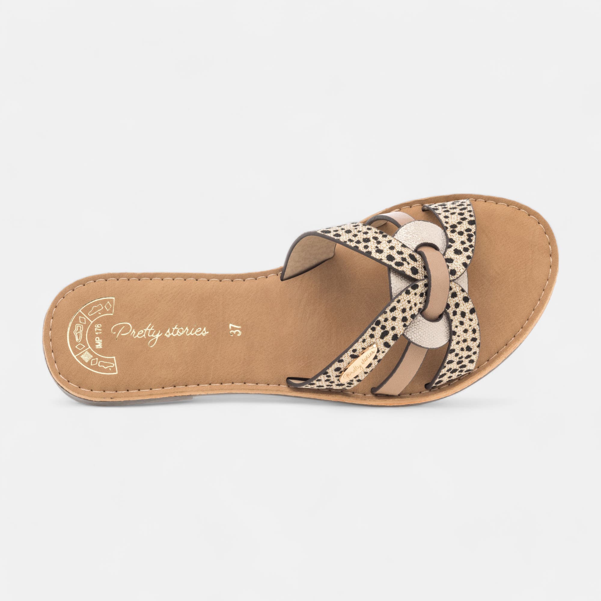 Mules Femme or