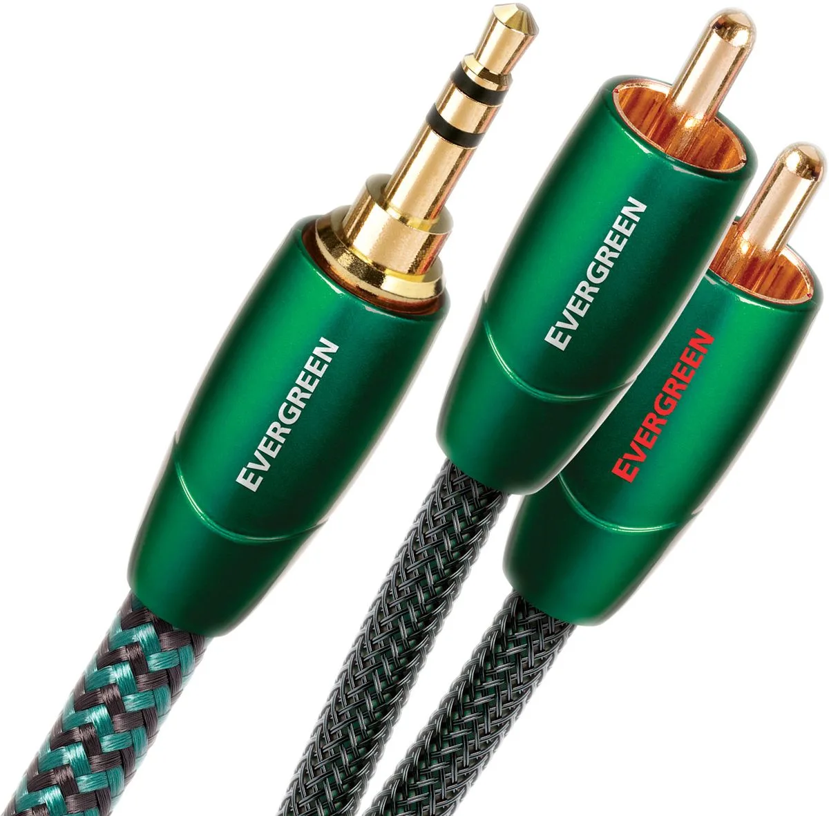 Audioquest Evergreen mini-jack RCA (1 m) Câbles jack et mini-Jack