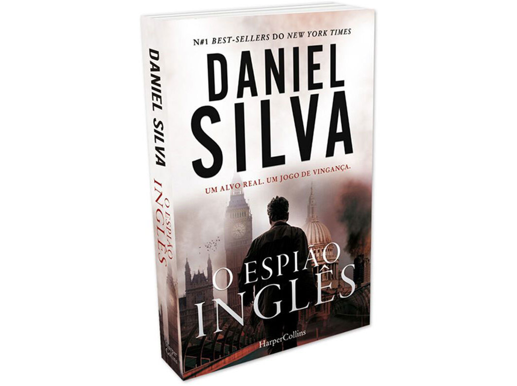 LIVRO O ESPIÃO INGLÊS DANIEL SILVA