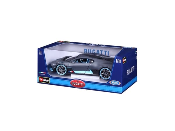 BBURAGO Bugatti Divo, Superbil, Montert på forhånd, 1:18, Bugatti Divo, Alle kjønn, Metall, Plast