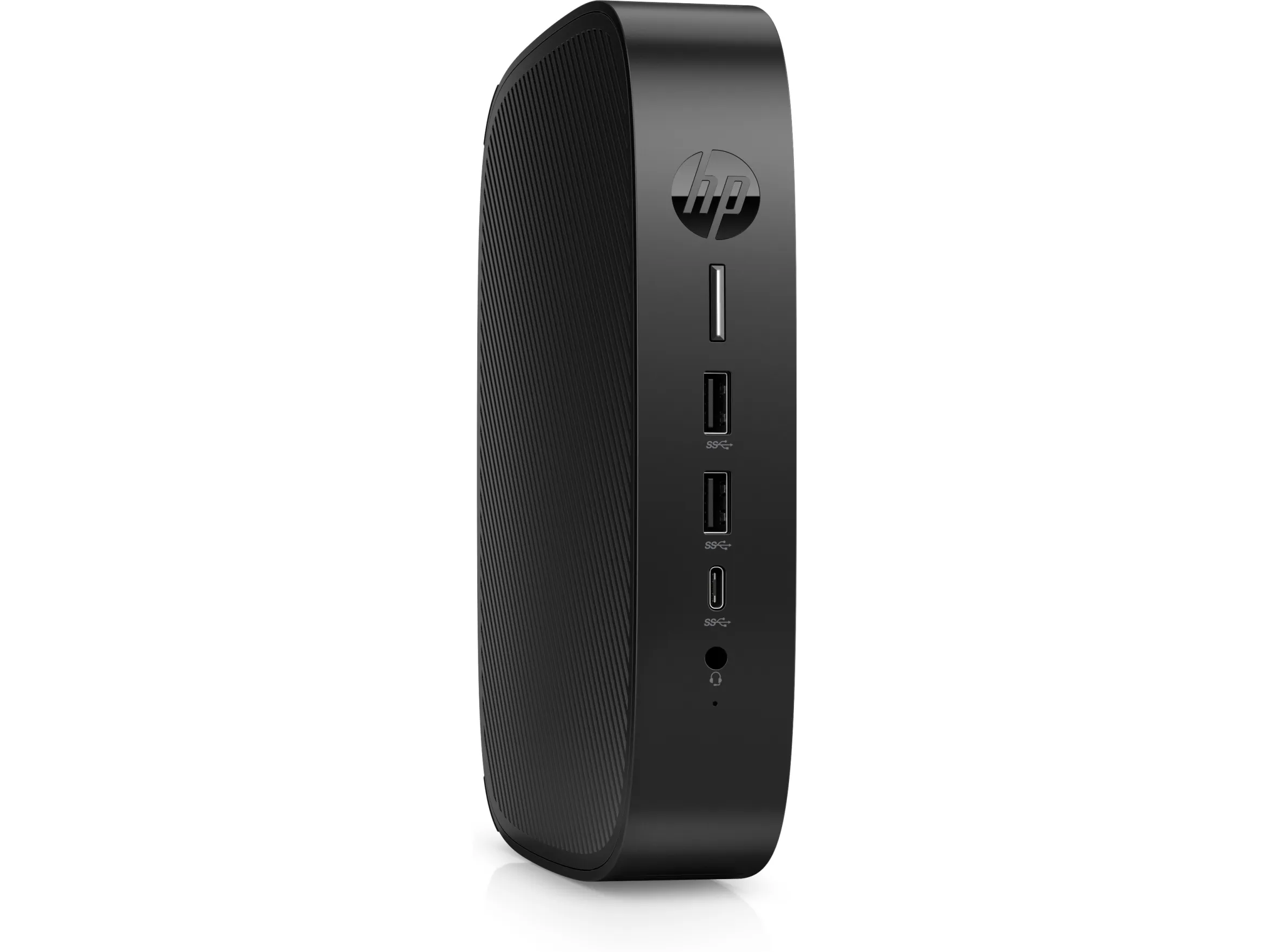 HP Elite t655 - Tynd klient - SFF 1 x Ryzen Embedded R2314 / op til 3.5 GHz - RAM 8 GB - SSD 256 GB - NVMe - Radeon Graphics - Gigabit Ethernet - Win 10 IoT Enterprise - skærm: ingen
