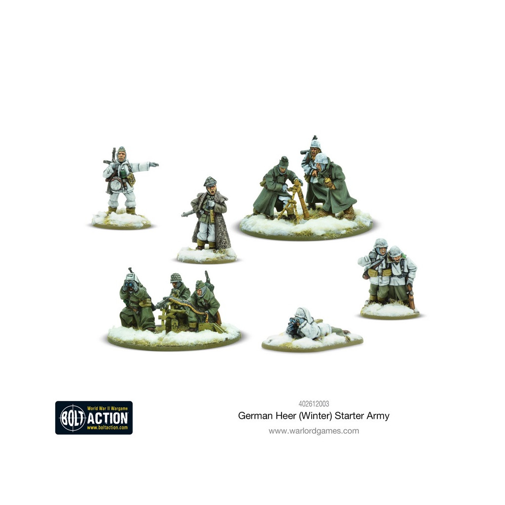 Bolt Action - German Heer Winter Starter Army