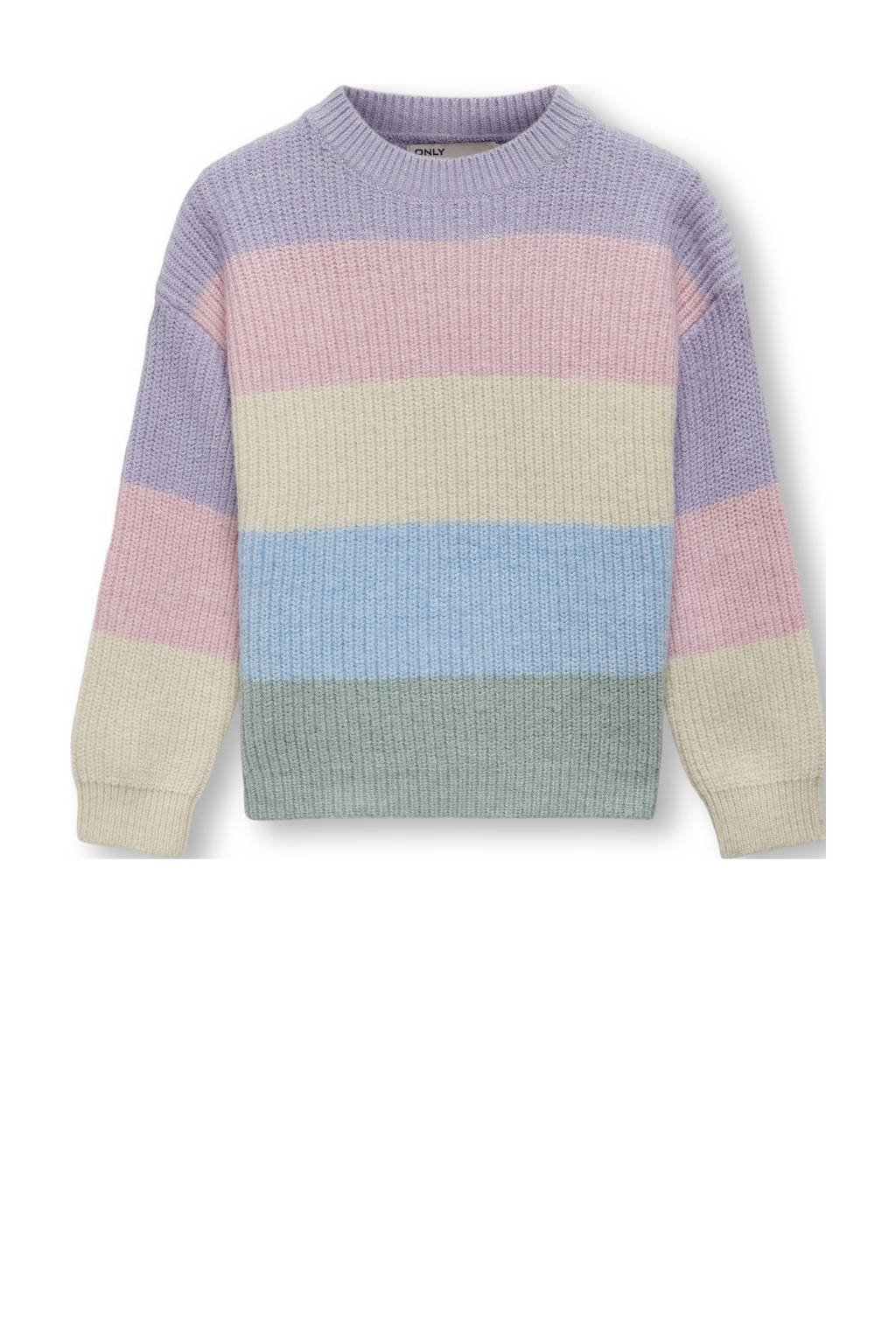 KIDS ONLY MINI trui lila gebreid