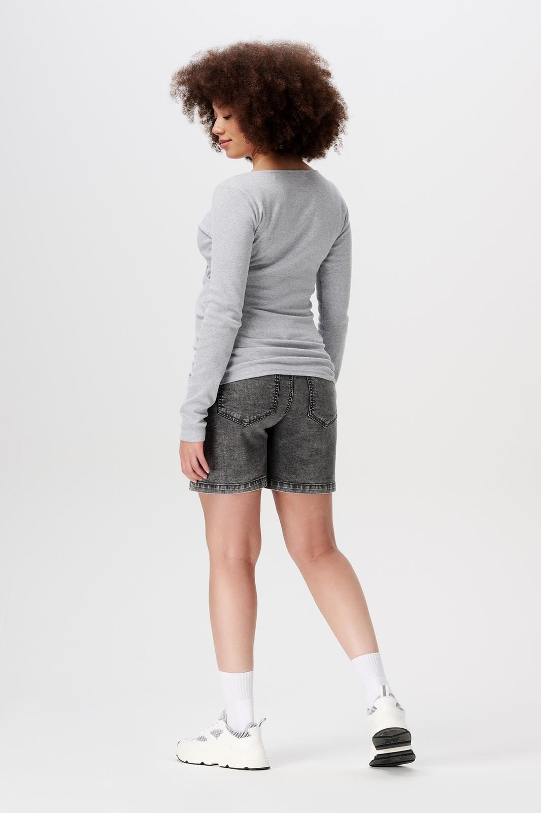 Noppies Maternity Voedingsshirt Sara - Grey Melange