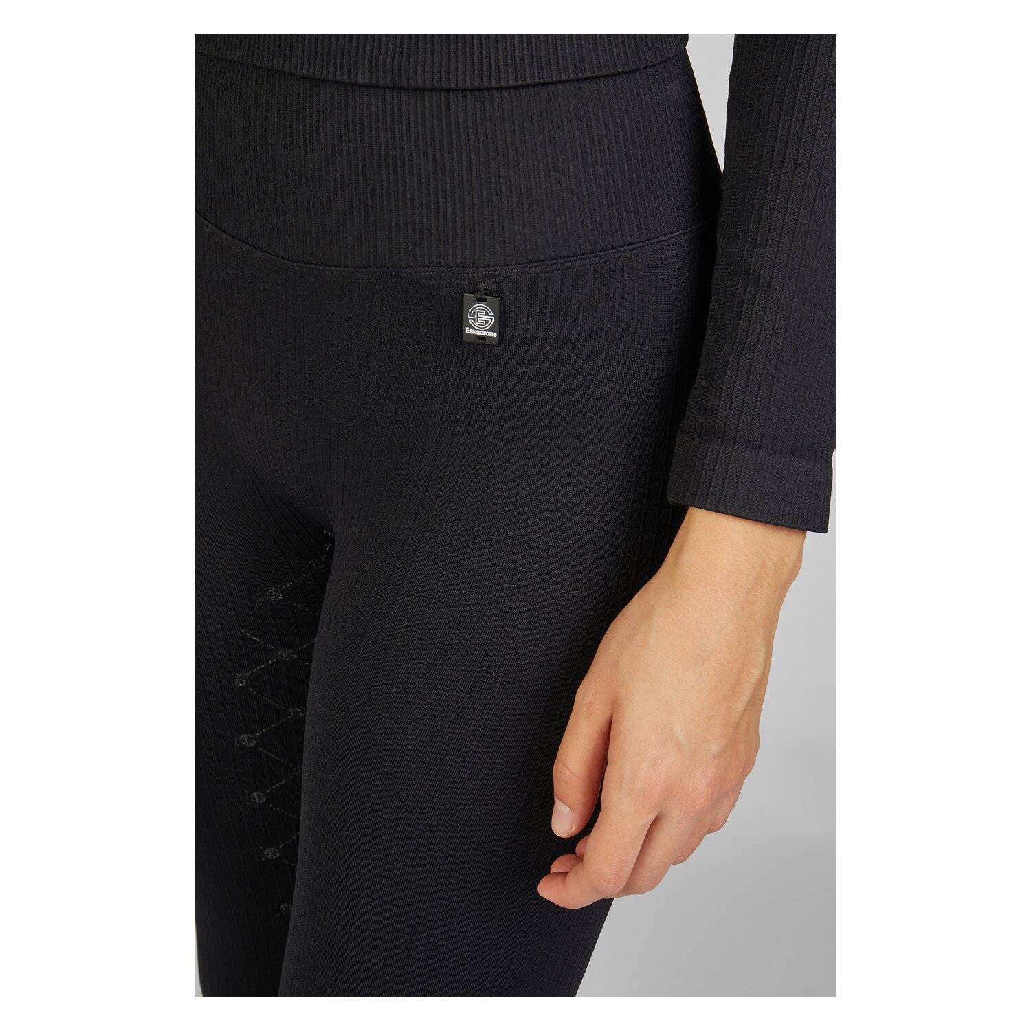 ESKADRON Dynamic Leggings Riding Tight Seamless - black