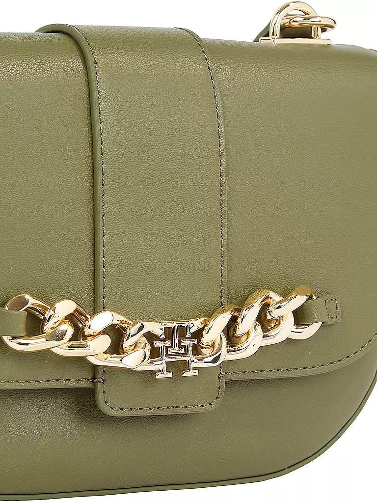 TOMMY HILFIGER Tasche - Mini Bag TH LUXE olive