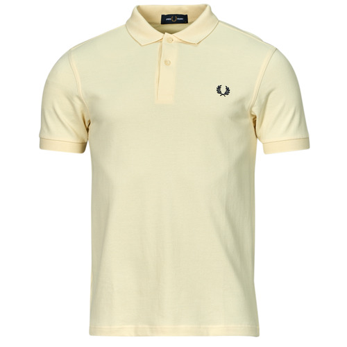 Fred Perry - PLAIN FRED PERRY SHIRT - Jaune / Marine