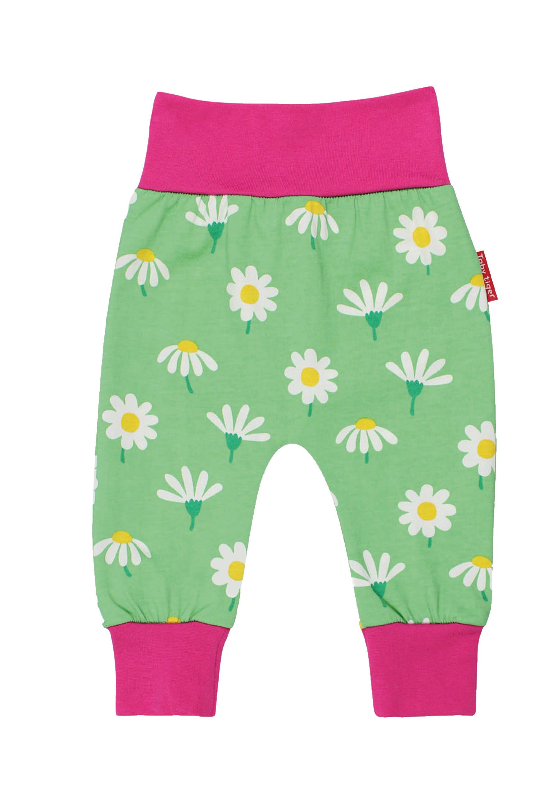 Toby Tiger Babyhose, Gänseblümchen-Applikation