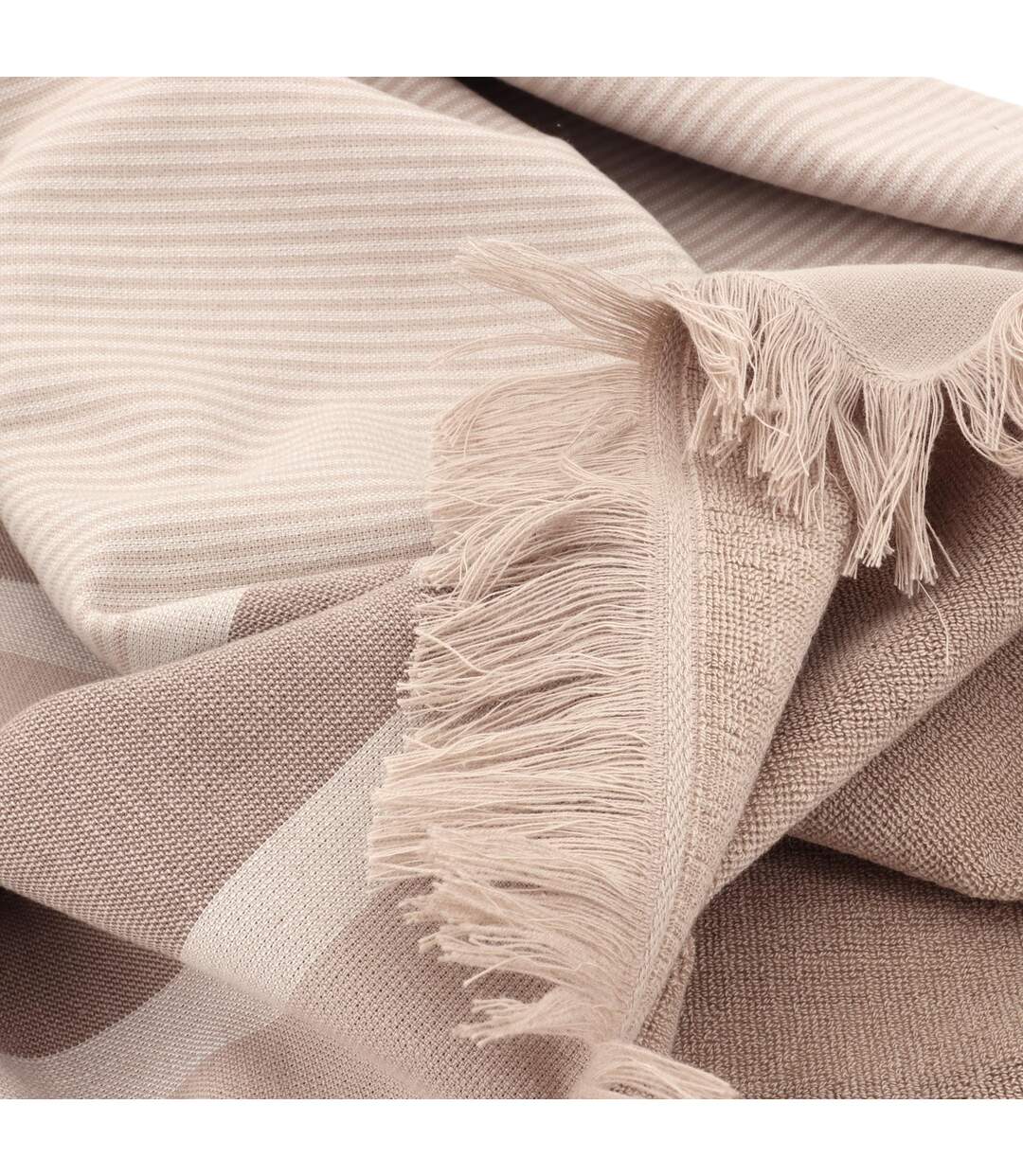 Drap de plage fouta 100x180 cm CYCLADE orange