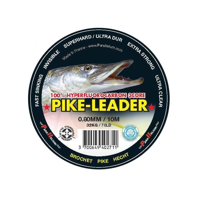 Fluorocarbone Carnassier Parallelium Pike Leader - 10M