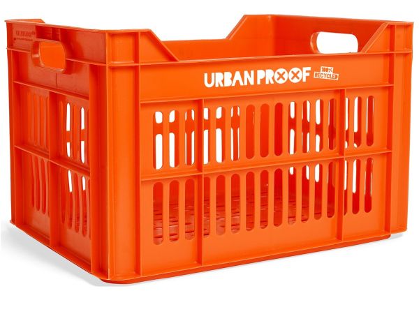 Urban Proof Recycled Orange Plastkasse, 30L