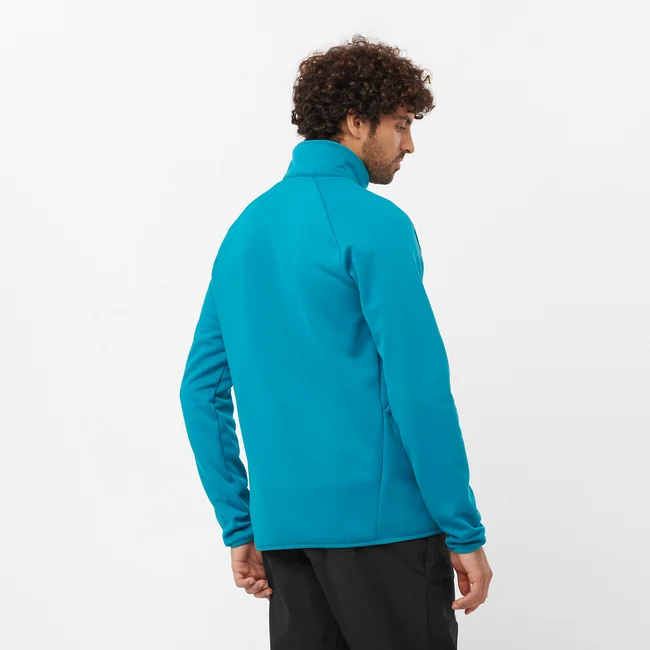 ESSENTIAL WARM  Couche intermédiaire pour homme avec demi-zip