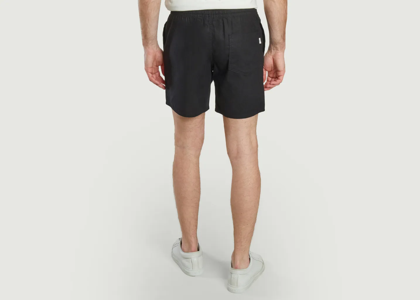 Short de plage classique en lin Rhythm
