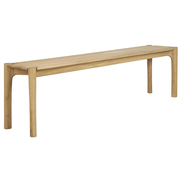 Ethnicraft PI eetbank 166x35 eiken naturel