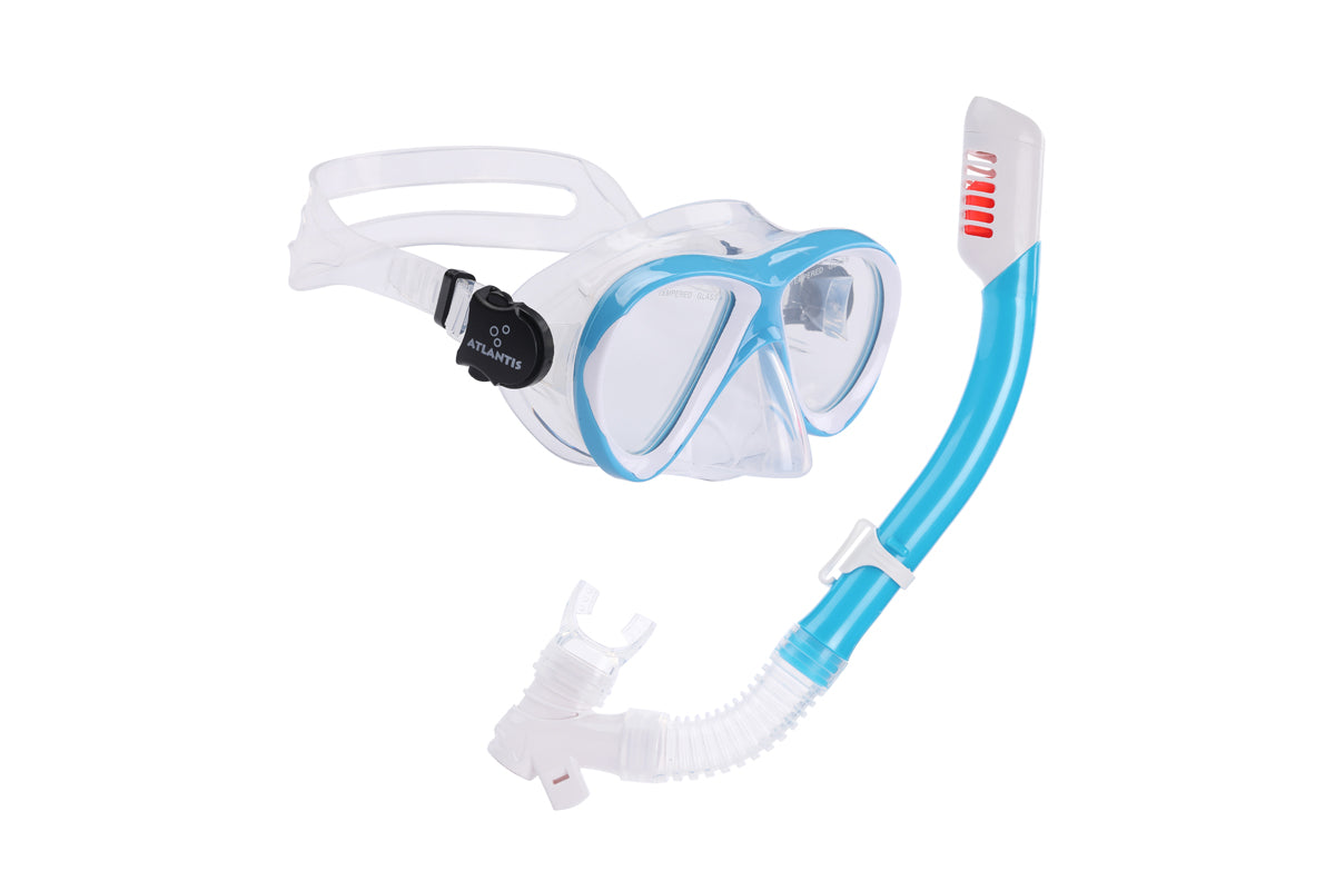 Atlantis Waikiki Snorkelset - Blue