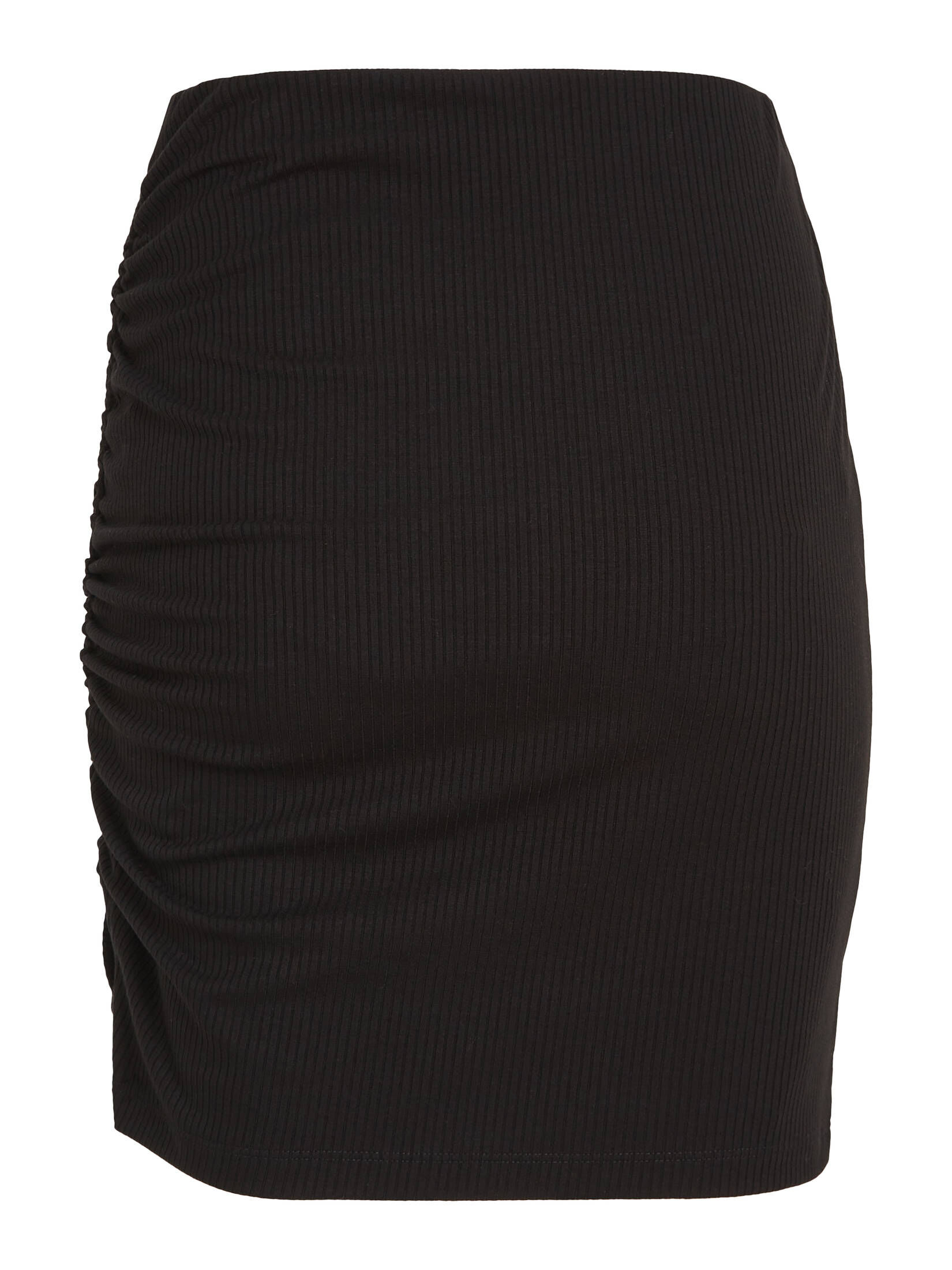 Tommy Jeans| Damen Minirock GATHERING RIB MINI SKIRT