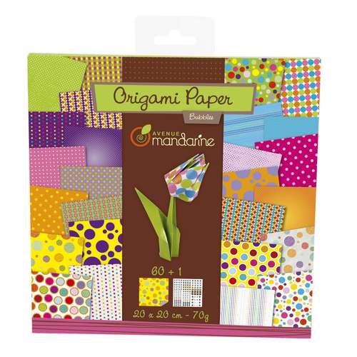 AVENUE MANDARINE Origami Papier-Sets