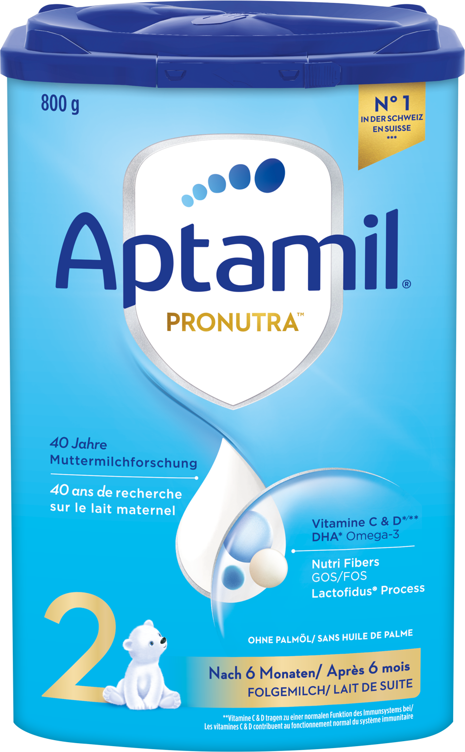 APTAMIL PRONUTRA 2<br>800 g, Dose, Pulver