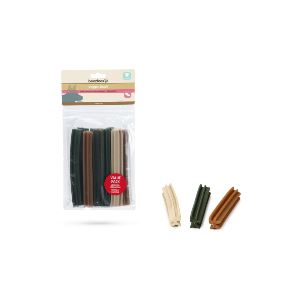 Beeztees Hondensnack Veggie Staaf Mix 500 gr