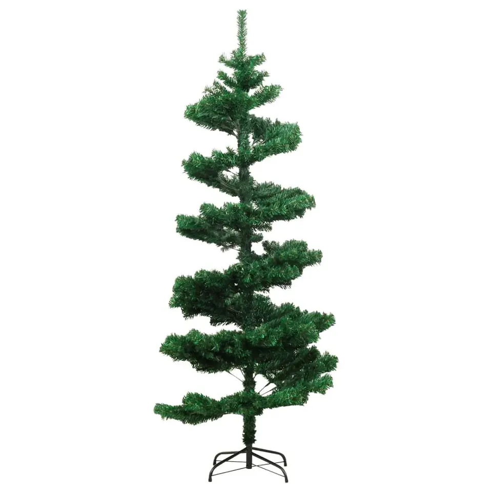 vidaXL - Spiraalkerstboom - Groen - 150 x 80 cm