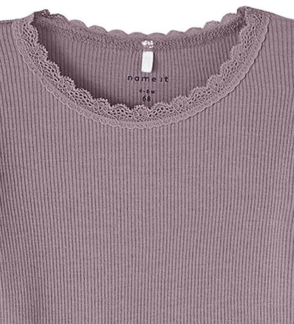 Name It Body L/æ - Noos - NbfKab - Elderberry/Melange