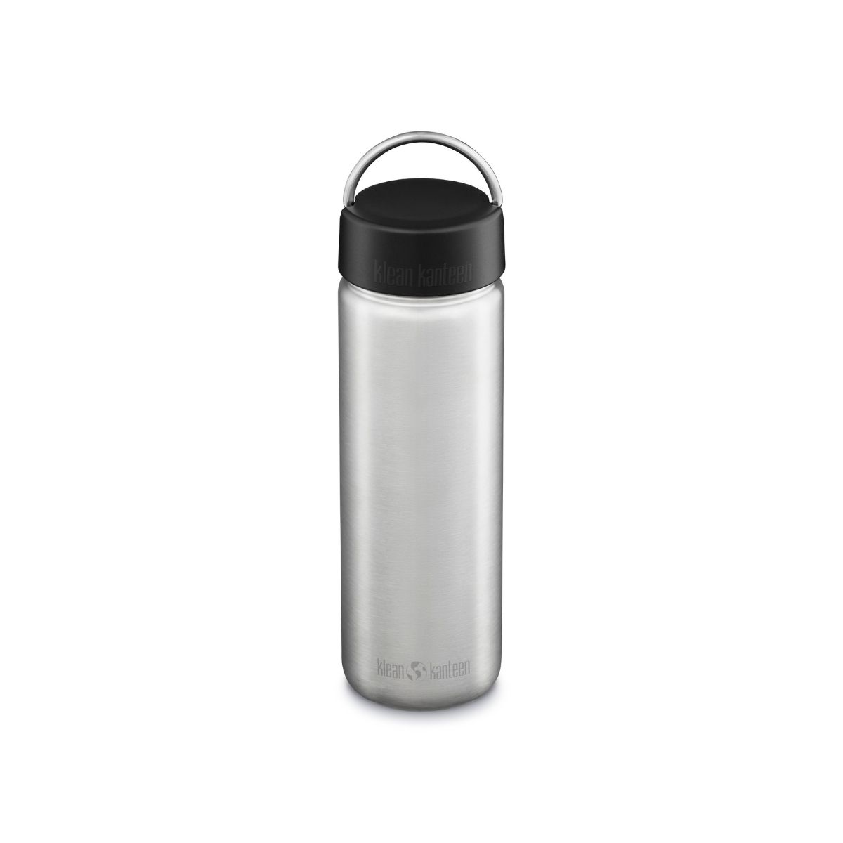 Garrafa de água limpa, cantil, tampa de alça larga de 27 oz