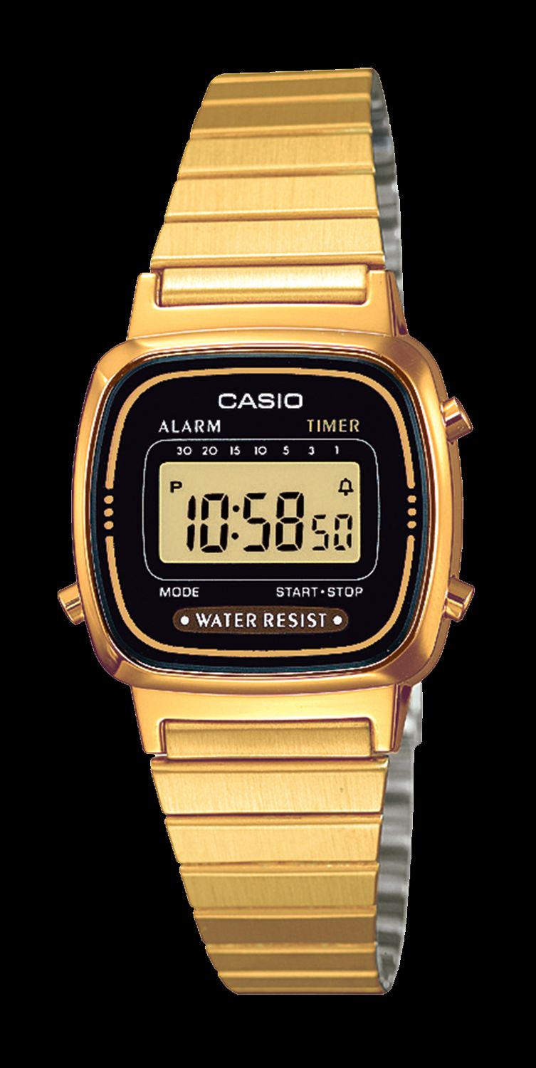 CASIO VINTAGE Montre casio vintage LA670WEGA 1EF Argent