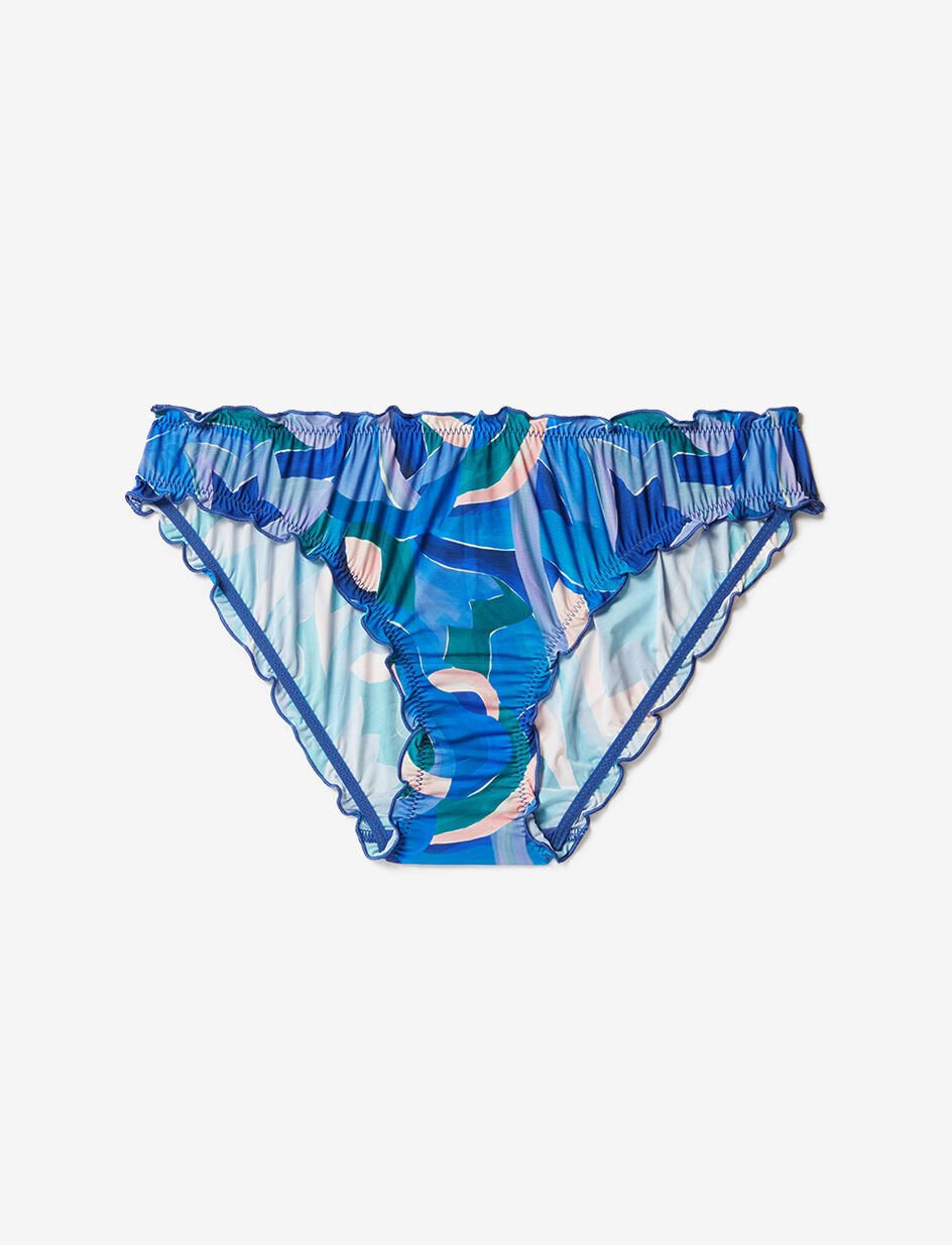 Culotte fantaisie - abstrait piscine bleu