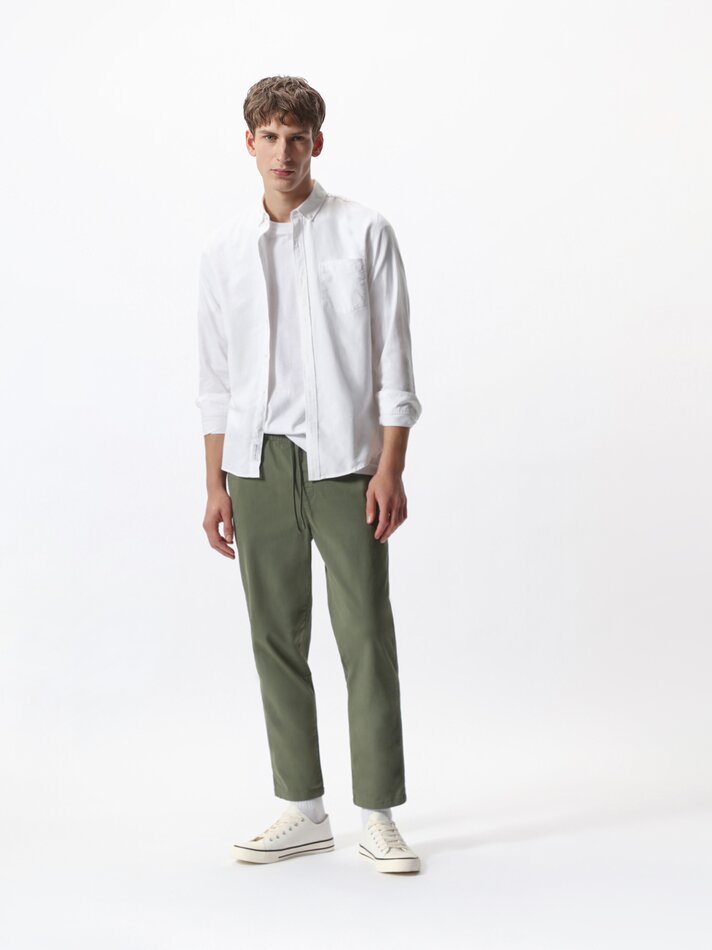 Camisa Oxford - Branca