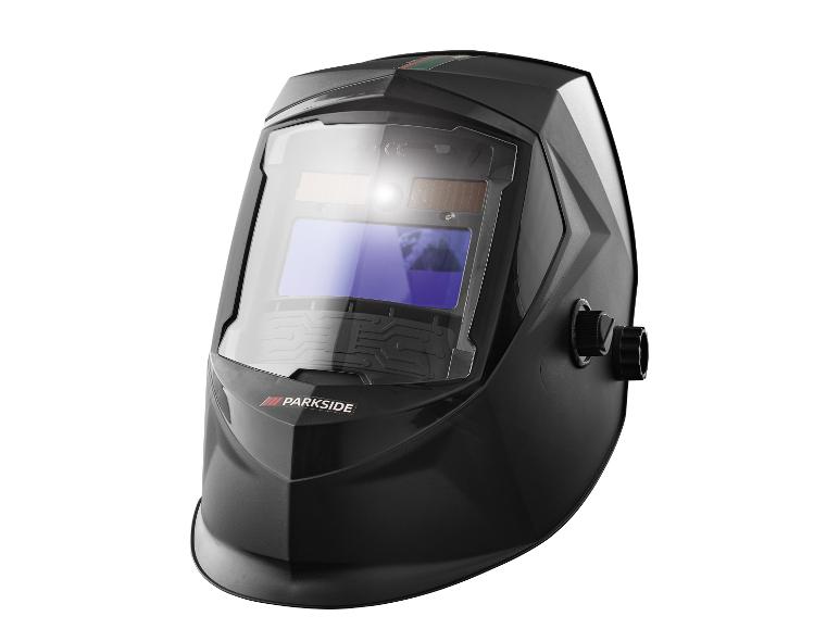 Lasapparaat met automatische laskap