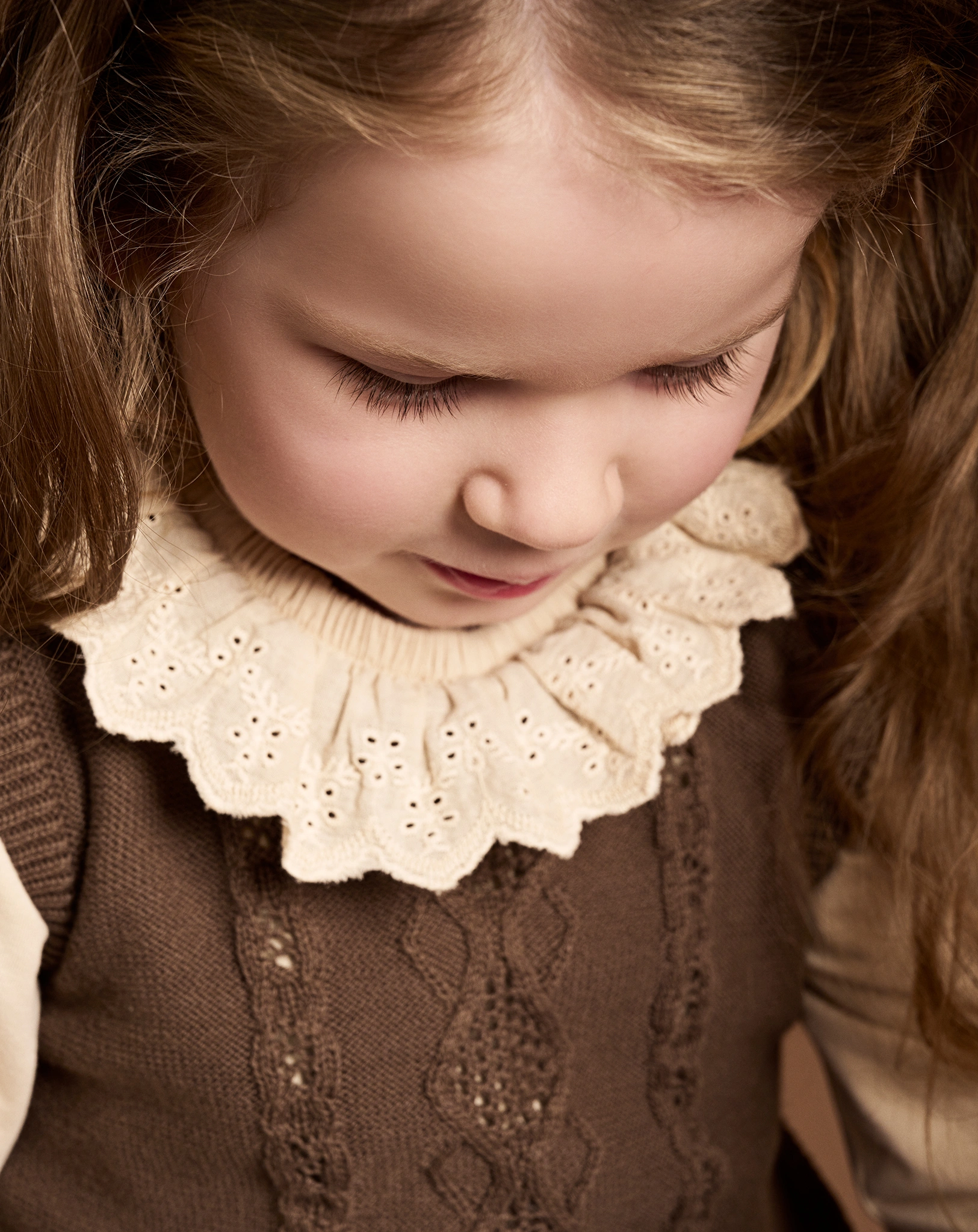 Bluse COLLAR in sandshell