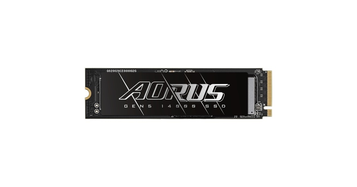 GIGABYTEAORUS Gen5 14000 2 TB SSD  (PCI-Express 5.0x4, NVMe 2.0, M.2 2280)