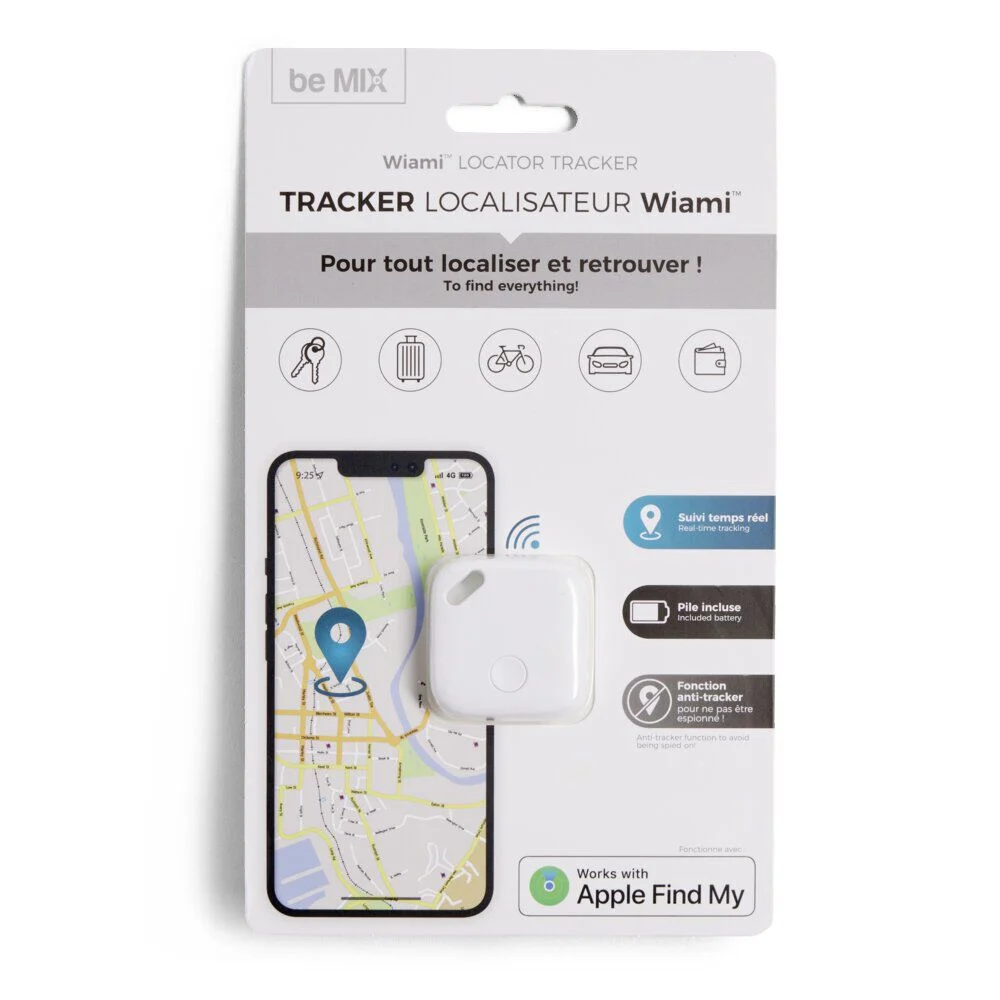 Traqueur localisateur blanc