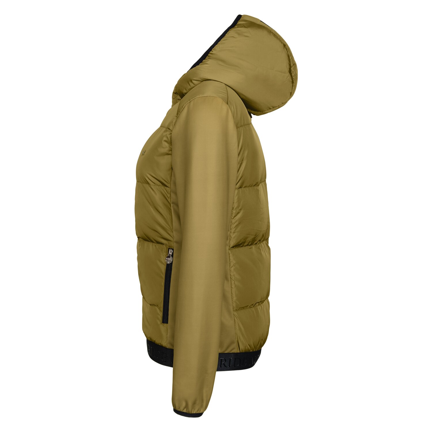 RIDE now Materialmixjacke - moss