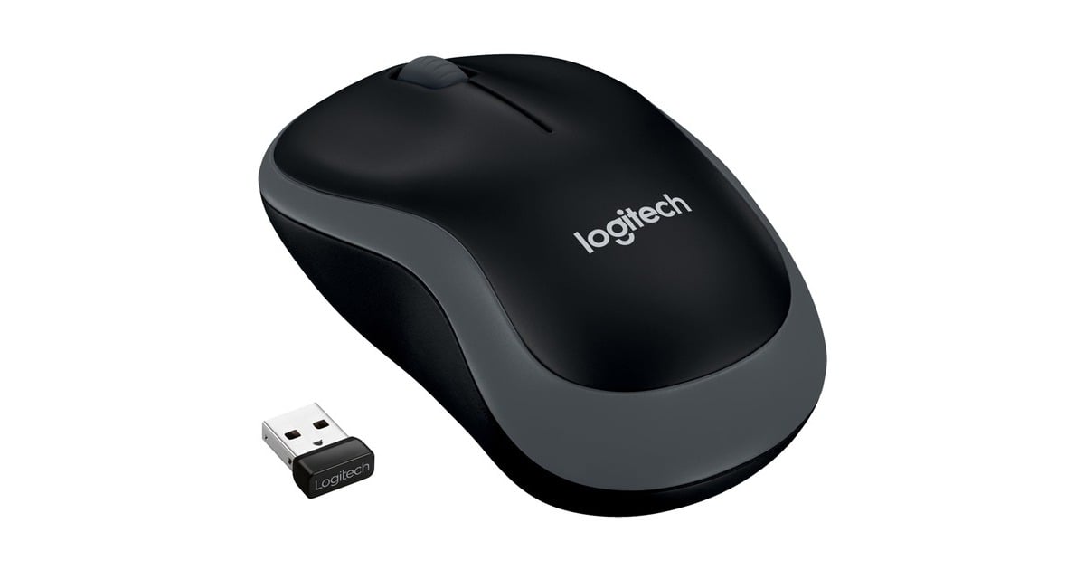 LogitechWireless Mouse M185  (Grijs, Retail)