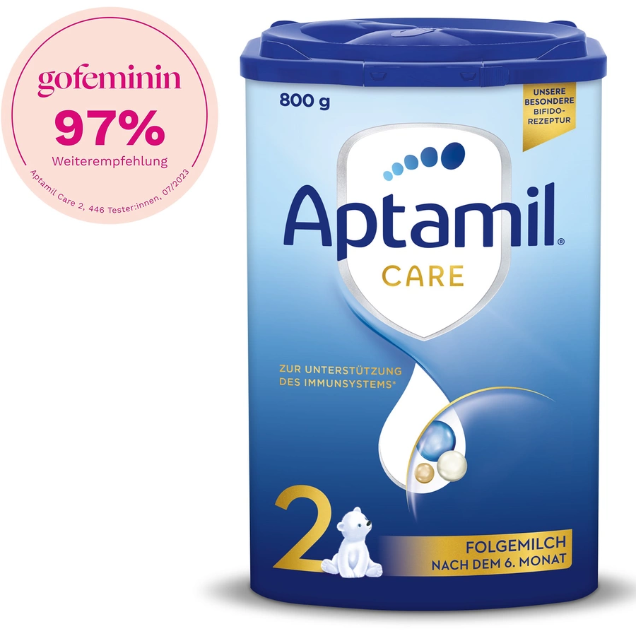 Aptamil Folgemilch 2 CARE 4x 800g nach dem 6. Monat
