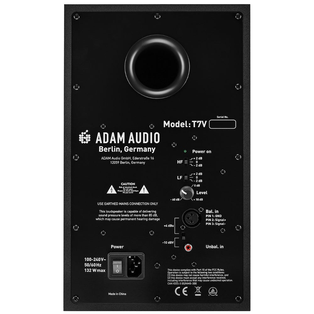Adam T7V studio monitor set + statieven + MON Pads