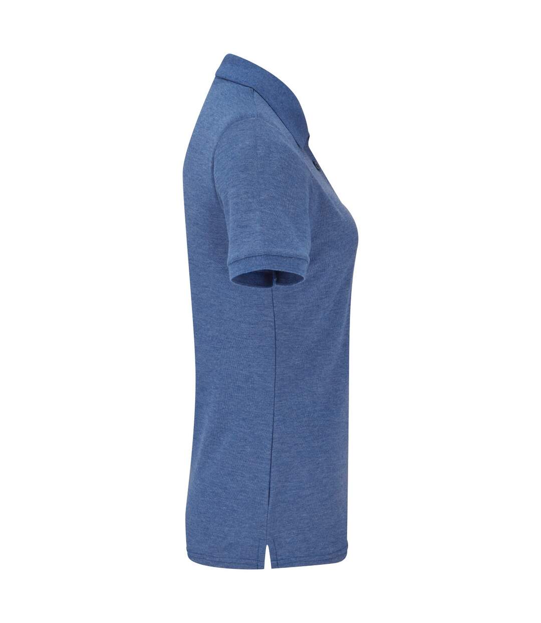 Fruit Of The Loom - Polo manches courtes - Femme (Bleu roi chiné) - UTBC384