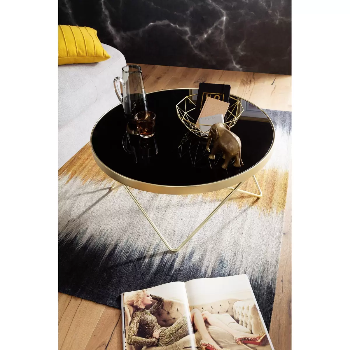 Couchtisch Calvario Schwarz