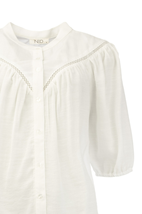 NED ecru dames blouse