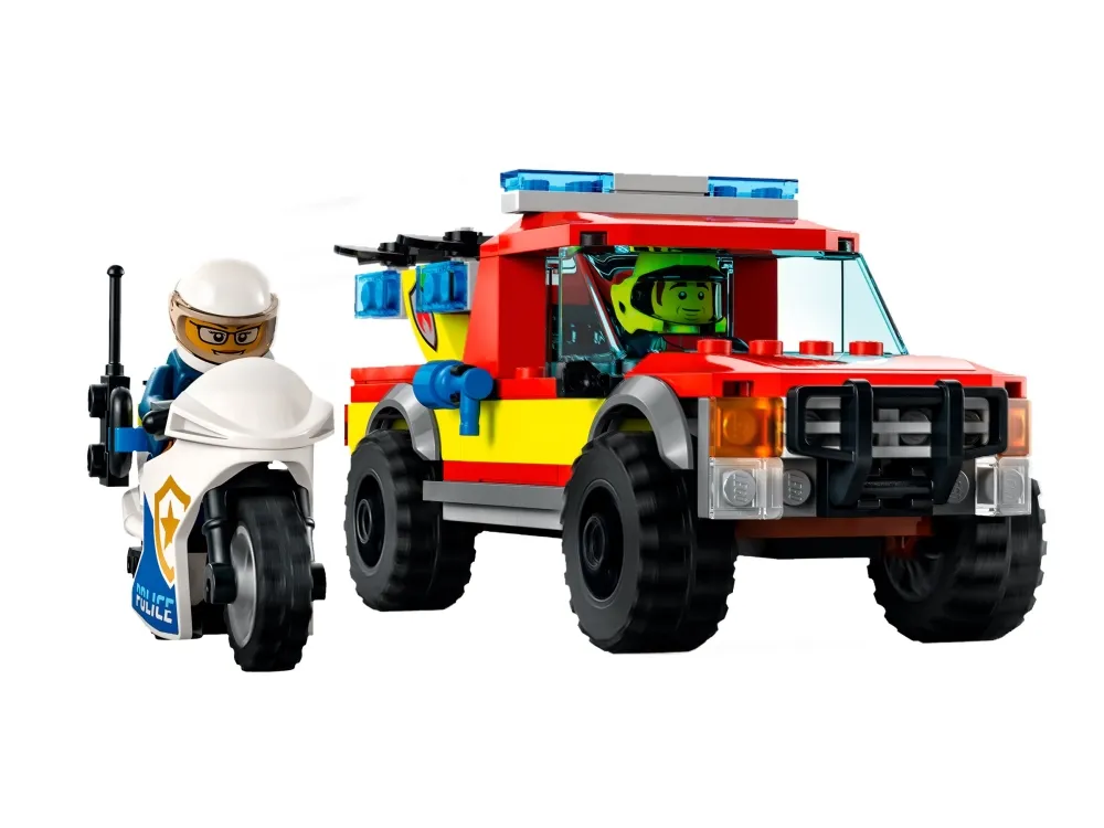 LEGO City 60319 Brandslukning og politijagt