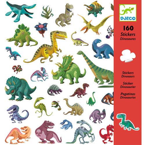 Djeco stickers dinosaurussen - 160st DJ08843