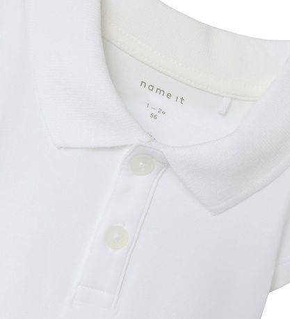 Name It Polo Body k/ä - NbmHolger - Bright White